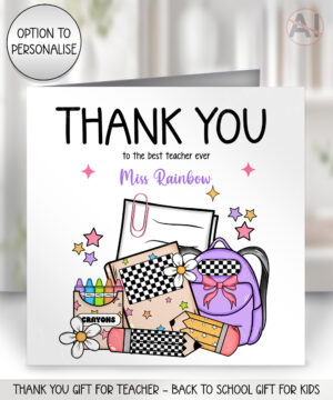 3979 personalised school teacher thank you card 1