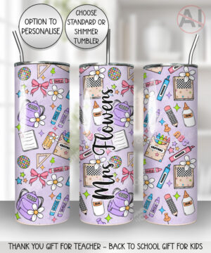 3982 personalised teacher thank you gift tumbler 1