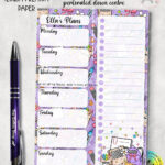 3990 personalised school teachers task planner notepad