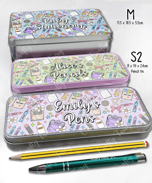 4027 personalised school pencil tins 3