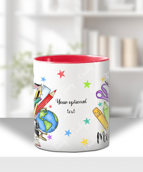 4031 personalised teacher thank you gift mug cow 2
