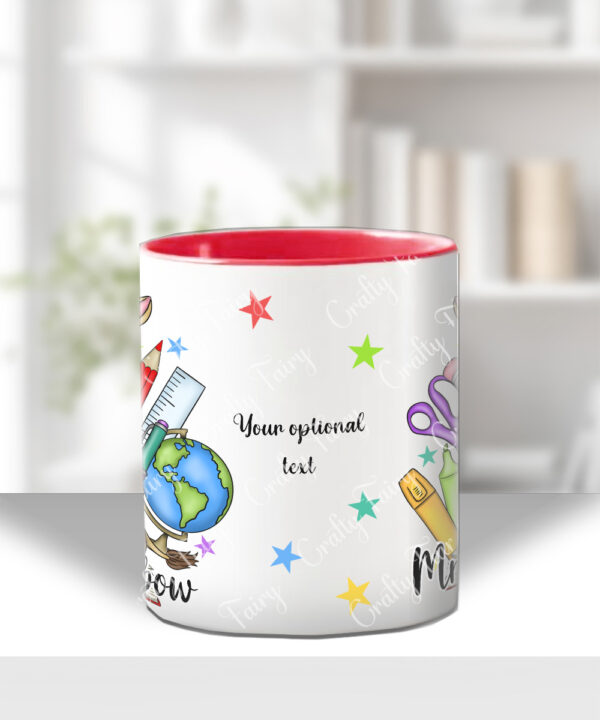 4045 personalised teacher thank you mug giraffe 2