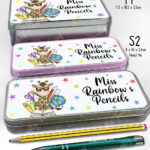 4050 personalised teacher thank you gift mousemat giraffe 2