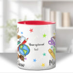 4059 personalised teacher thank you mug highland cow 2