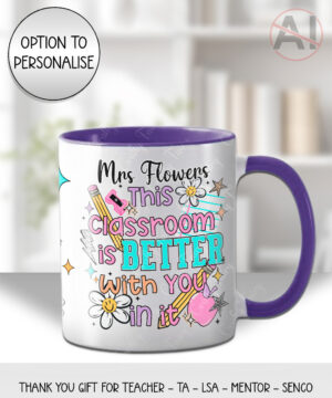 4073 personalised bright thank you teacher mug 1