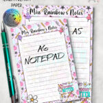 4082 personalised bright thank you teacher notepad 1