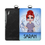 personalised nhs staff healthcare worker nurse id badge holder