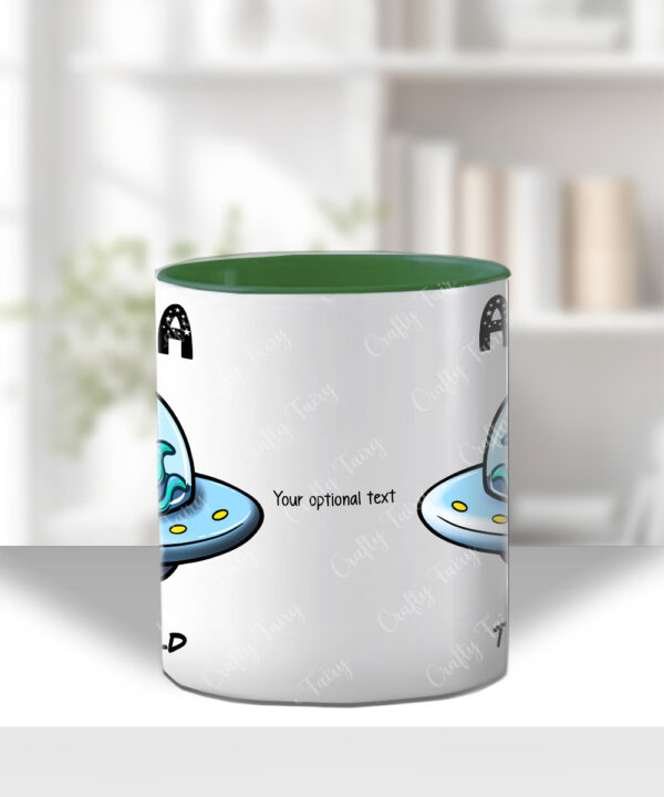 4116 alien cat personalised mug 3