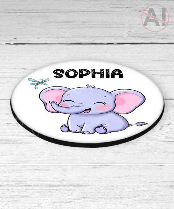 4129 personalised elephant coaster 2