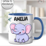 4129 personalised elephant mug 1
