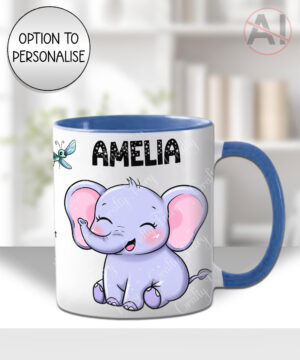 4129 personalised elephant mug 1