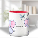 4129 personalised elephant mug 3