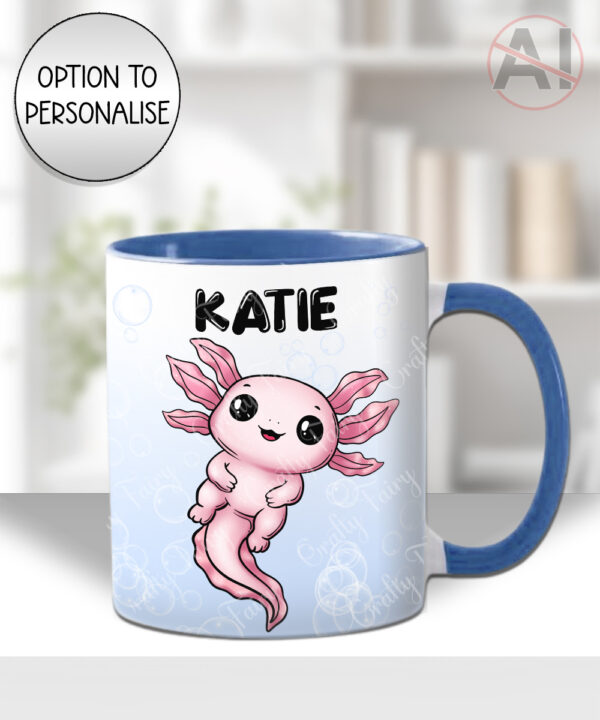 4135 personalised axolotl mug 1