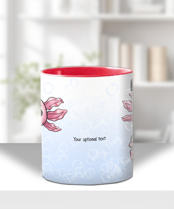 4135 personalised axolotl mug 3