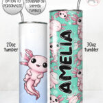 4137 personalised axolotl tumbler 1