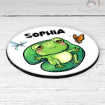 4141 personalised frog coaster gift 2