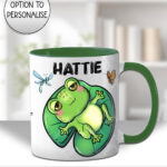 4141 personalised frog mug gift 1