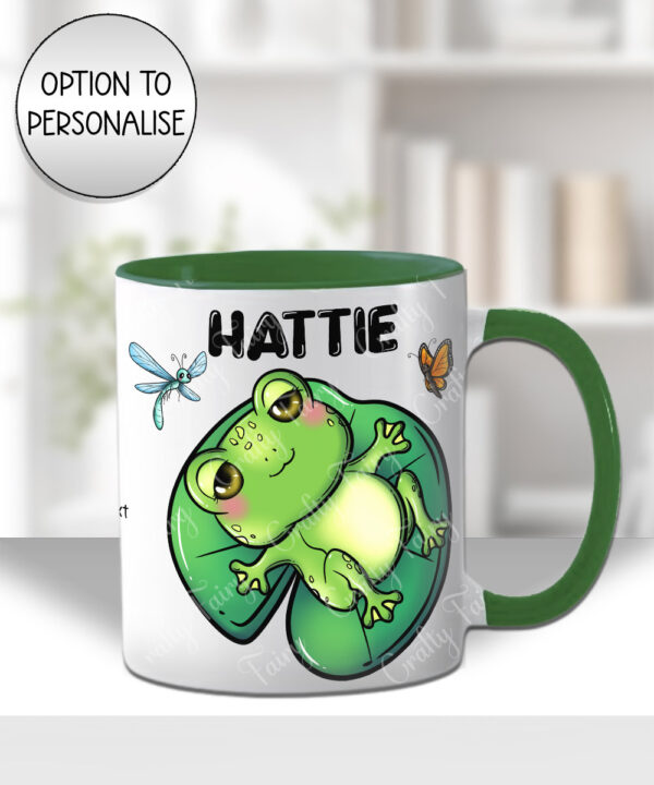 4141 personalised frog mug gift 1