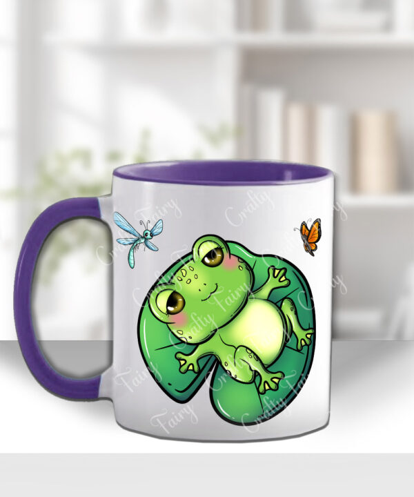 4141 personalised frog mug gift 2