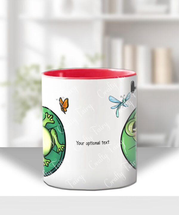 4141 personalised frog mug gift 3