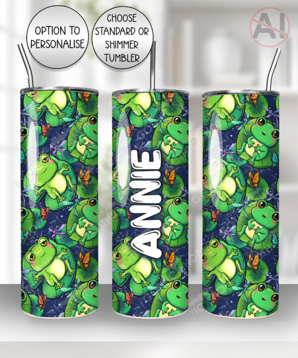 4143 personalised frog tumbler 1