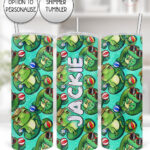 4143 personalised frog tumbler 3
