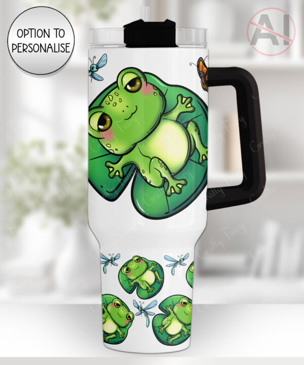4144 personalised frog 40oz tumbler 1