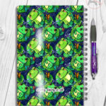 4145 personalised frog a5 notebook 5