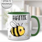 4149 personalised bumble bee birthday mug 1