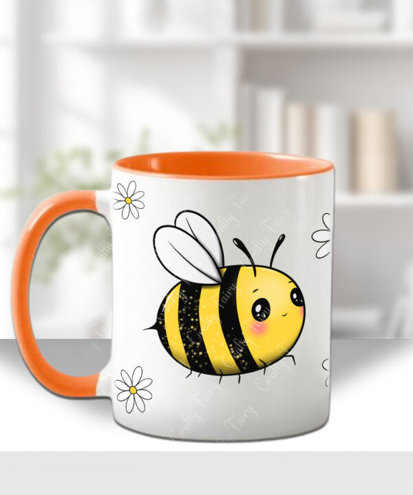 4149 personalised bumble bee birthday mug 3