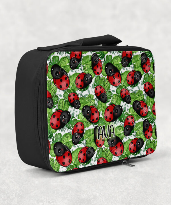 4157 personalised ladybird school lunch bag 2