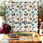 4234 pretty daisies floral personalised chopping board 1