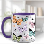 4263 butterflies personalised mug 3