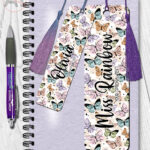 4270 butterflies personalised bookmark 2