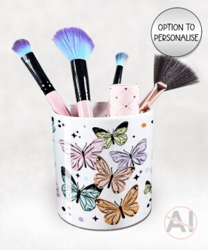 4271 butterflies personalised pen pot 2