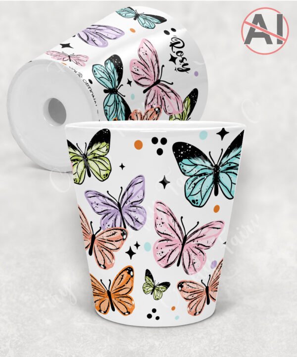 4283 butterflies personalised plantpot 1