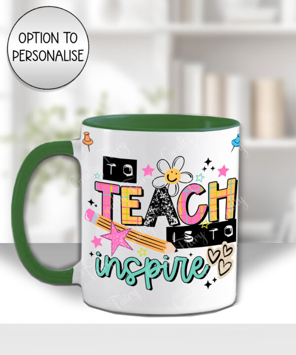 4284 teach inspire teacher personalised gift mug 3