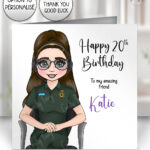 4295 personalised ambulance call handler birthday card 2