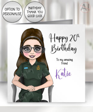 4295 personalised ambulance call handler birthday card 2