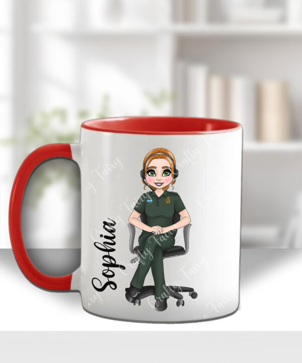 4296 personalised ambulance call handler mug 2