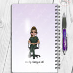 4299 personalised ambulance call handler a5 notebook 2