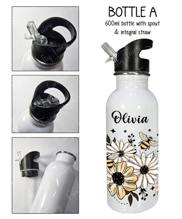 600ml water bottles style a