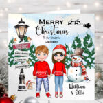 1174 personalised grandchild christmas card 1