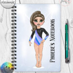 4314 personalised gymnastics a5 notebook 1
