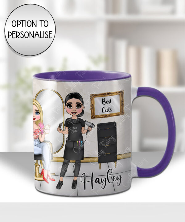 592 hairdresser personalised mug 1