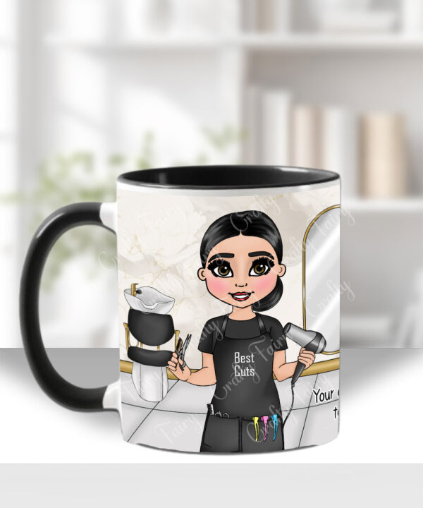 592 hairdresser personalised mug 3