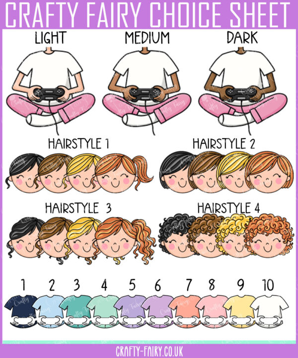 4421 gamer girl options