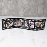 personalised photo wavy film strip premium acrylic display