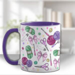 personalised crochet lover mug gift