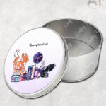 cute cats sewing and crafting personalised stationery pencil sweet treat tin